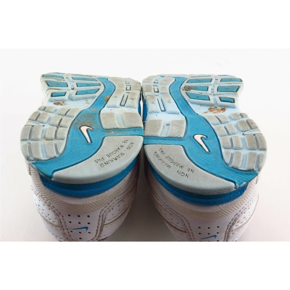 Nike White Synthetic Athletic Toddler‎ Girls Sz 6 - Picture 5 of 6